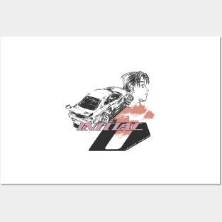 Initial D ''LAST RIDE'' V2 Posters and Art